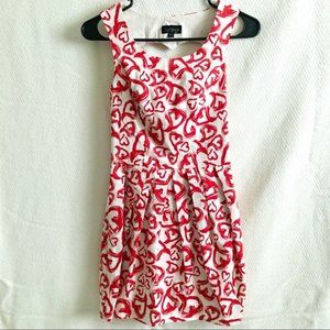 Topshop heart dress